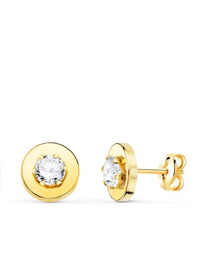 18K PENDIENTES ORO AMARILLO...