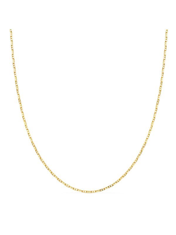 18K CADENA ORO AMARILLO FORZADA ANCLA...