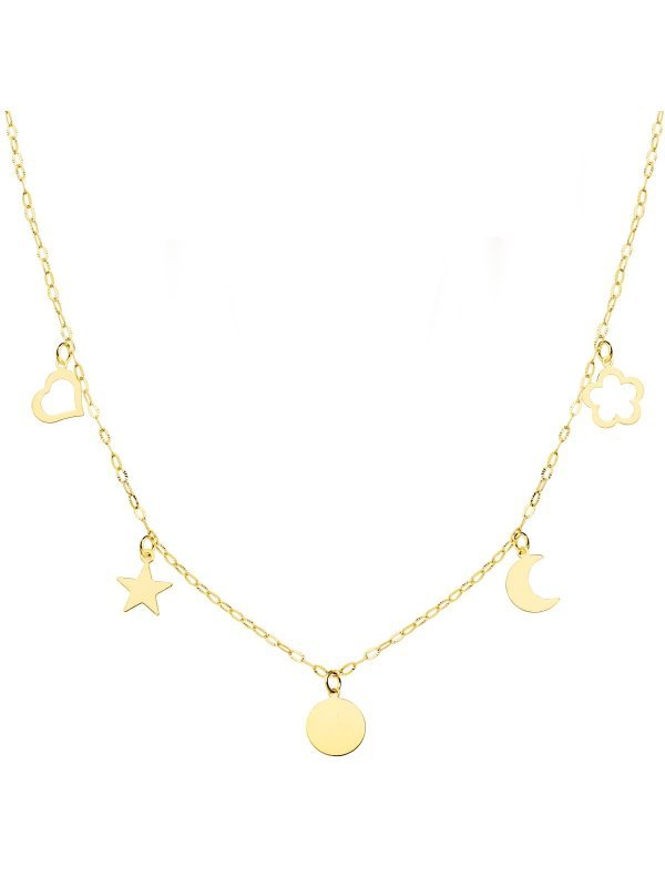 18K GARGANTILLA ORO AMARILLO CHAPAS...