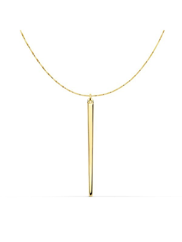 18K COLGANTE ORO AMARILLO PINCHO 30X2...