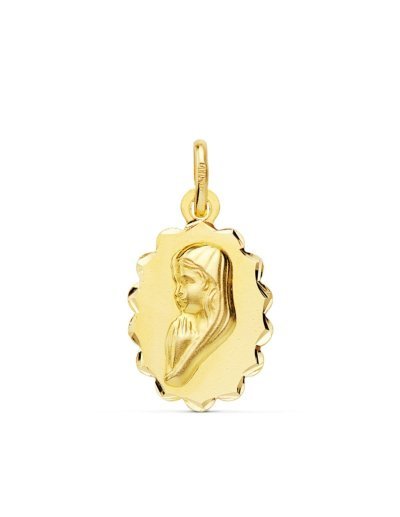18K MEDALLA ORO AMARILLO...