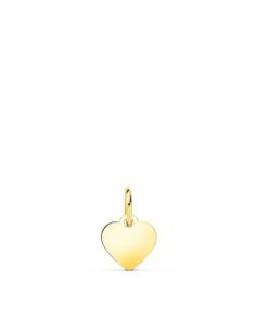 18K COLGANTE CHAPA CORAZON...