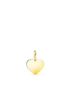 18K COLGANTE CHAPA CORAZON...