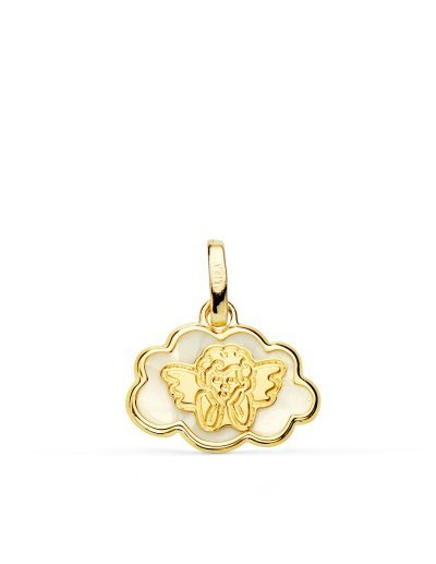 18K COLGANTE ANGELITO...