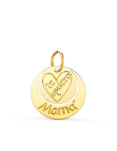 18K COLGANTE ORO AMARILLO...