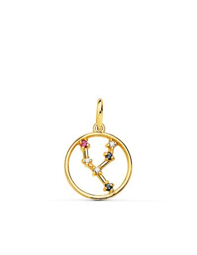 18K COLGANTE ORO AMARILLO...