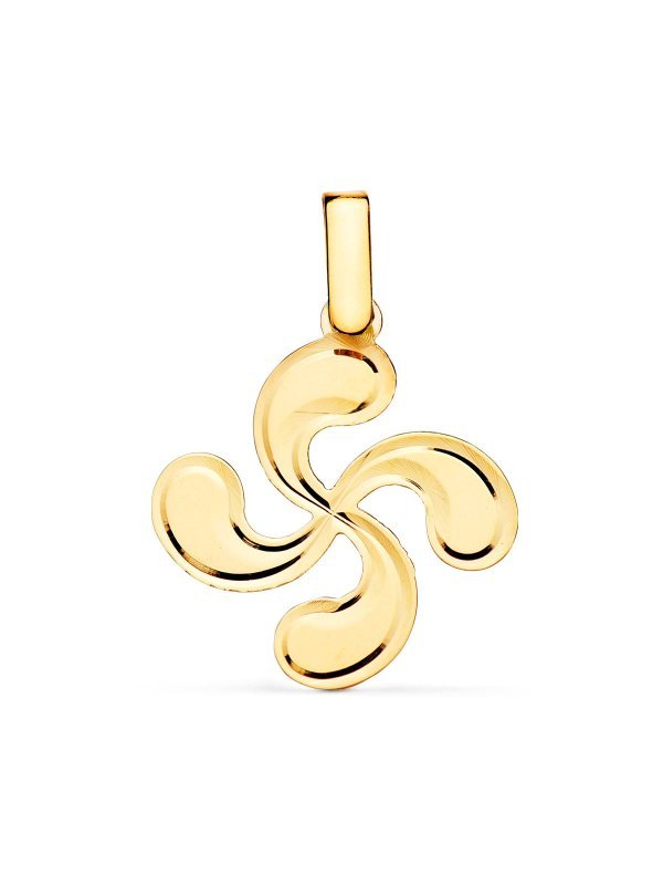 18K COLGANTE ORO AMARILLO LAUBURU...