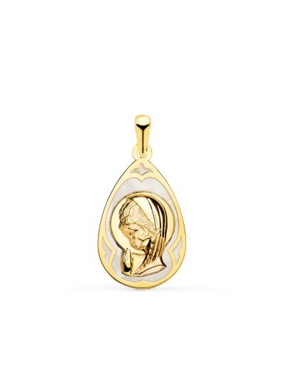 18K MEDALLA ORO AMARILLO...