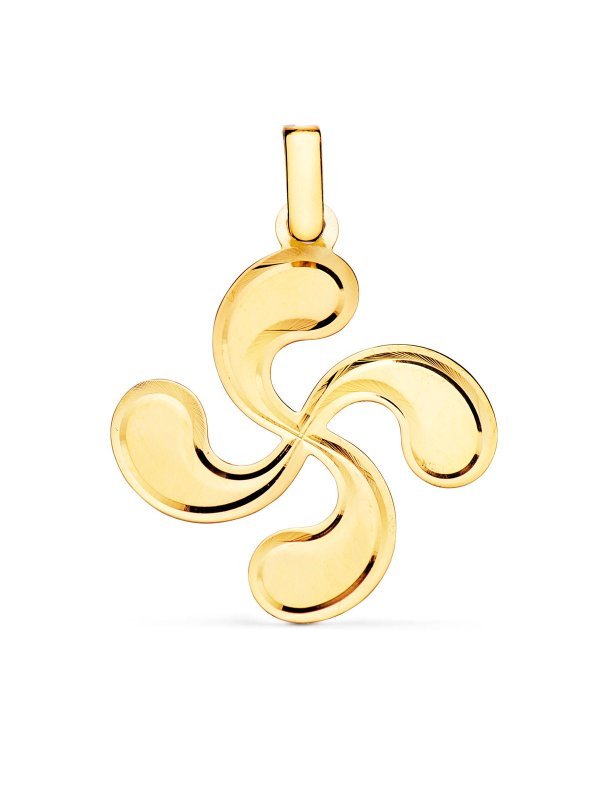 18K COLGANTE ORO AMARILLO LAUBURU...