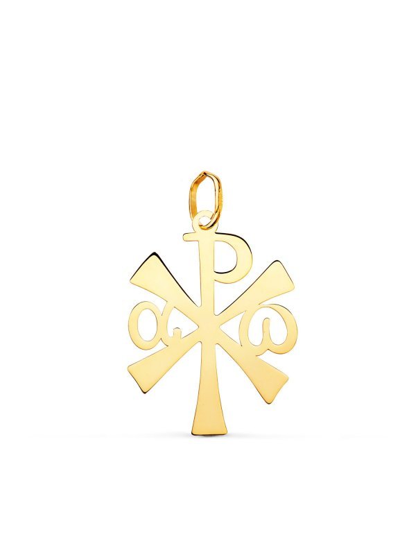 18K COLGANTE ORO AMARILLO CRUZ...