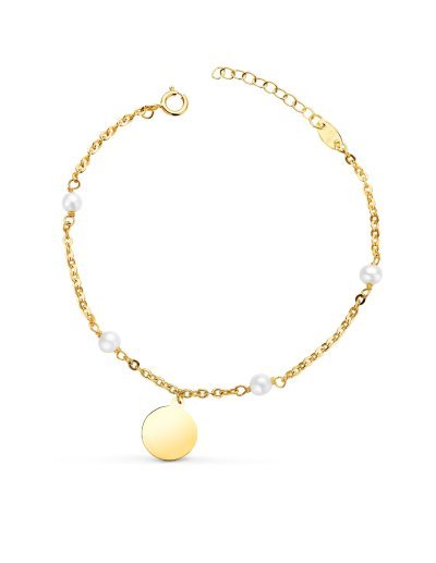 18K PULSERA ORO AMARILLO...
