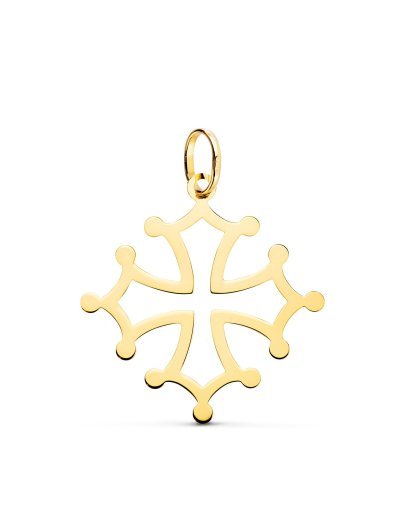 18K CRUZ DE OCCITANIA ORO...