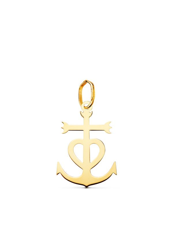18K CRUZ DE LA CAMARGA ORO AMARILLO...