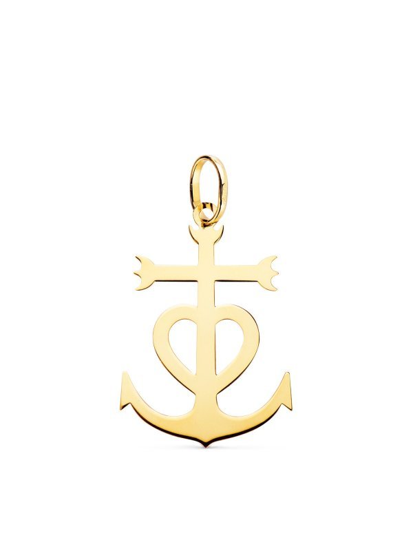 18K CRUZ DE LA CAMARGA ORO AMARILLO...