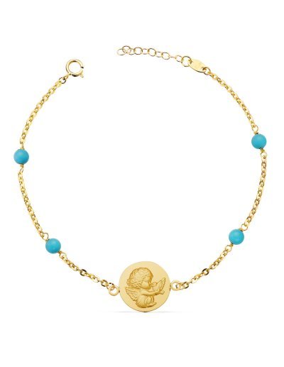 18K PULSERA ORO AMARILLO...