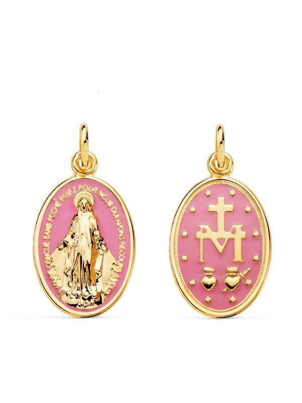 18K MEDALLA ORO AMARILLO VIRGEN...
