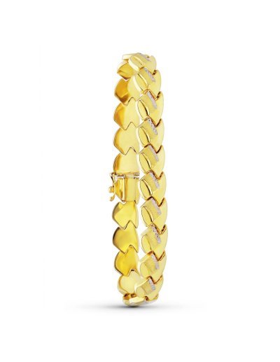 18K PULSERA ESTAMPACION 20...
