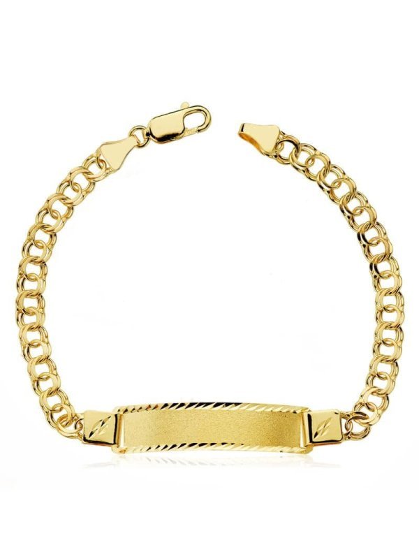 18K ESCLAVA ORO AMARILLO HUNGARA...