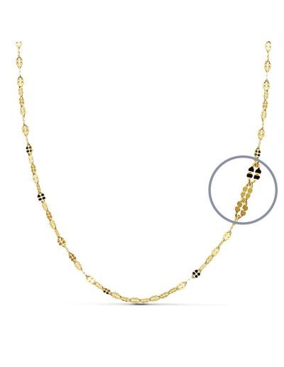 18K CADENA MACIZA...