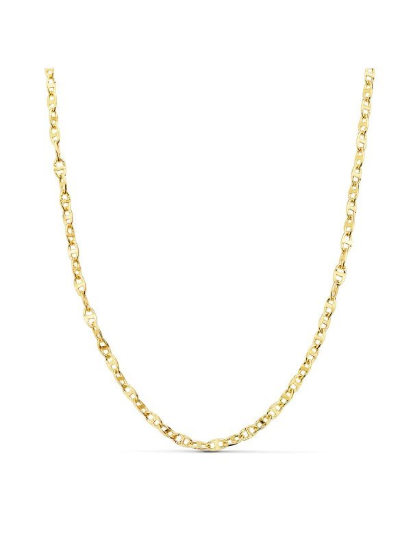 18K CADENA ORO AMARILLO ANCLA HUECA...