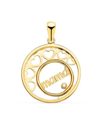 18K COLGANTE ORO AMARILLO...