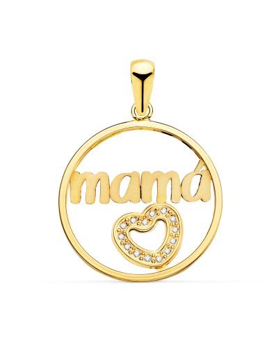 18K COLGANTE ORO AMARILLO...
