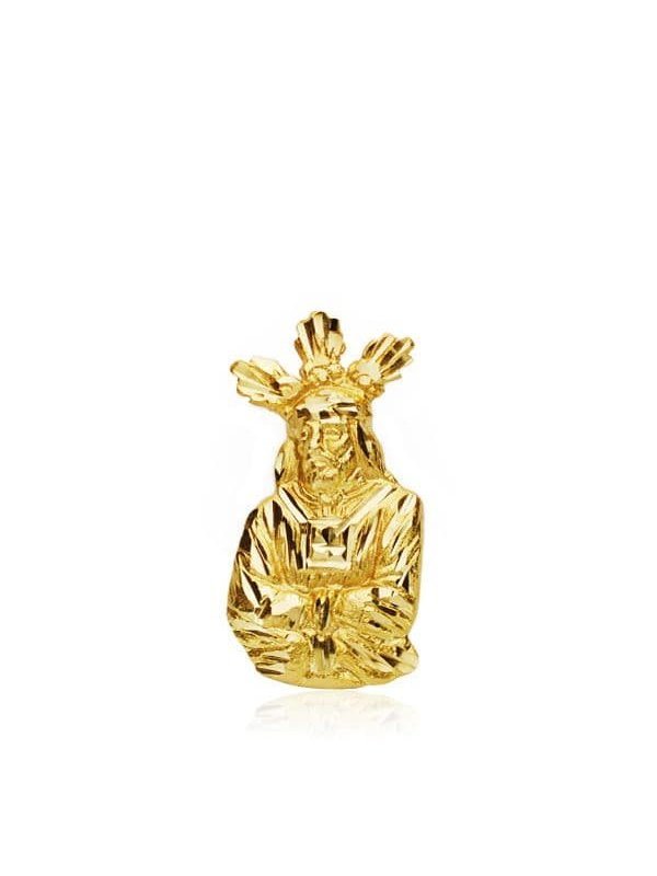 18K CRISTO CAUTIVO SILUETA 19X9 MM