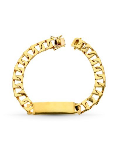 18K ESCLAVA ORO AMARILLO...