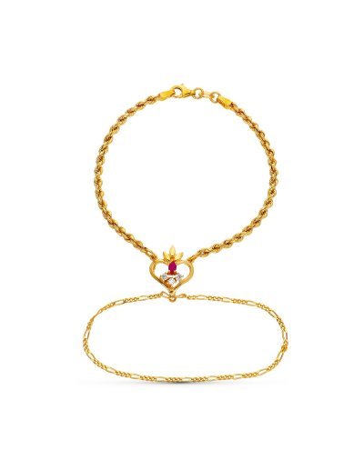 18K PULSERA ORO AMARILLO...