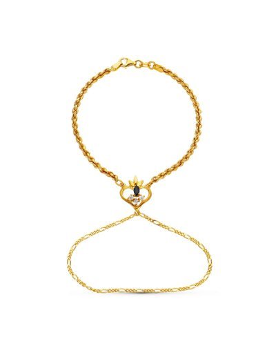 18K PULSERA ORO AMARILLO...