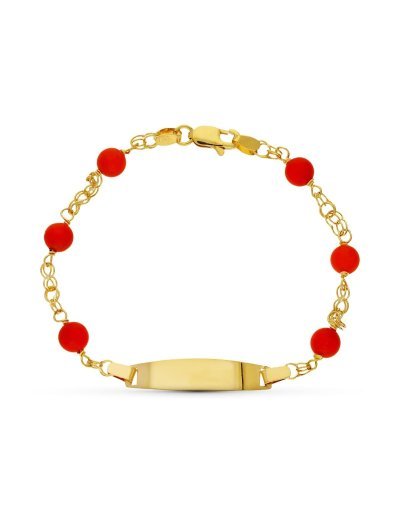 18K ESCLAVA ORO AMARILLO...