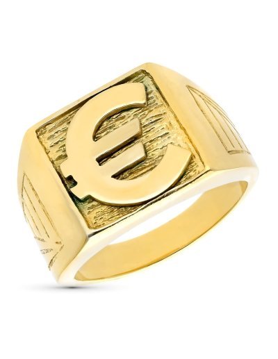 18K SELLO ORO AMARILLO EURO...