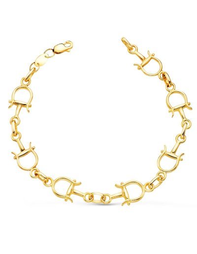 18K PULSERA ORO AMARILLO...
