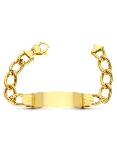 18K ESCLAVA ORO AMARILLO...
