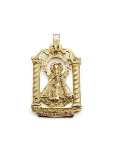 18K MEDALLA VIRGEN DE...