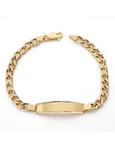 18K ESCLAVA ORO AMARILLO...