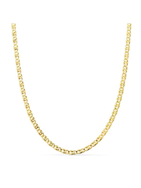 18K CADENA ORO AMARILLO ANCLA HUECA...