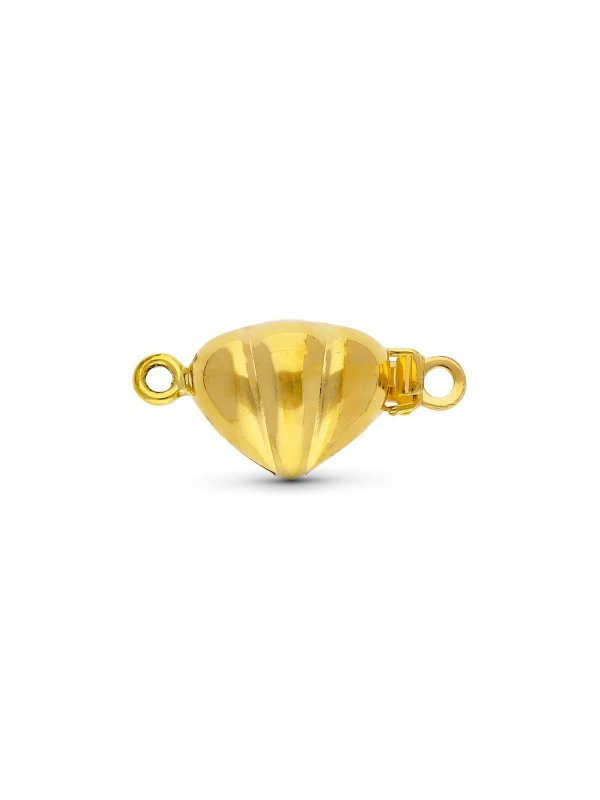 18K FORNITURA BROCHE DE COLLAR ORO...