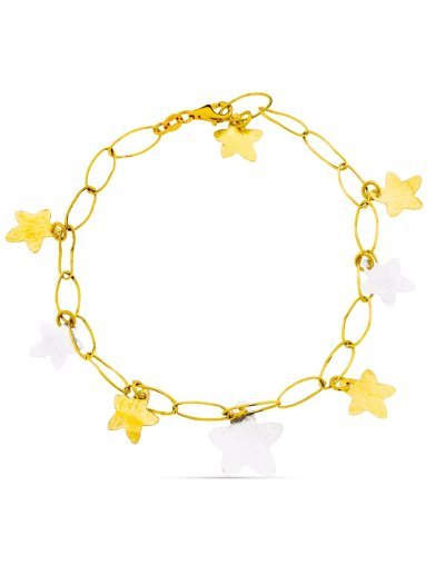 18K PULSERA BICOLOR...