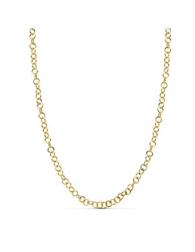 18K GARGANTILLA HUECA 44CM