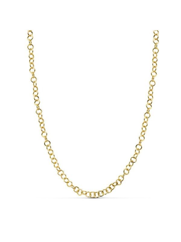 18K GARGANTILLA HUECA 44CM