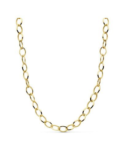 18K GARGANTILLA HUECA 44CM