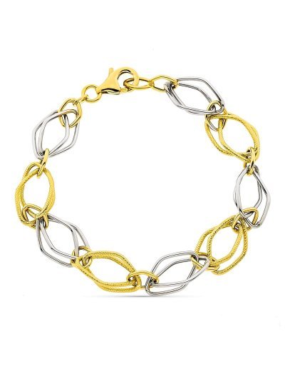 18K PULSERA BICOLOR...