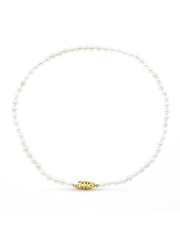 18K COLLAR PERLA CULTIVADA BROCHE...