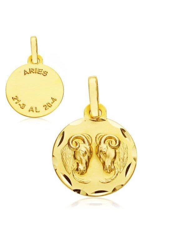 18K HOROSCOPO ARIES 13 MM