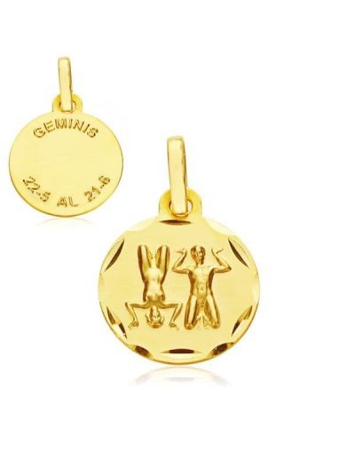 18K HOROSCOPO GEMINIS 13 MM