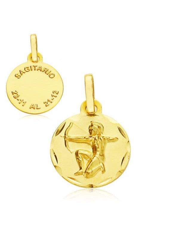 18K HOROSCOPO SAGITARIO 13 MM