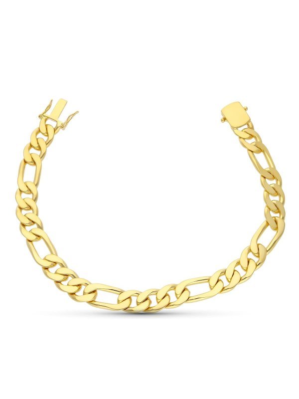 18K PULSERA ORO AMARILLO MACIZA 21.5...