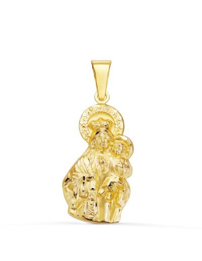 18K MEDALLA VIRGEN DEL...