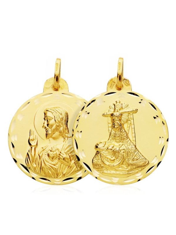 18K ESCAPULARIO VIRGEN DE LAS...